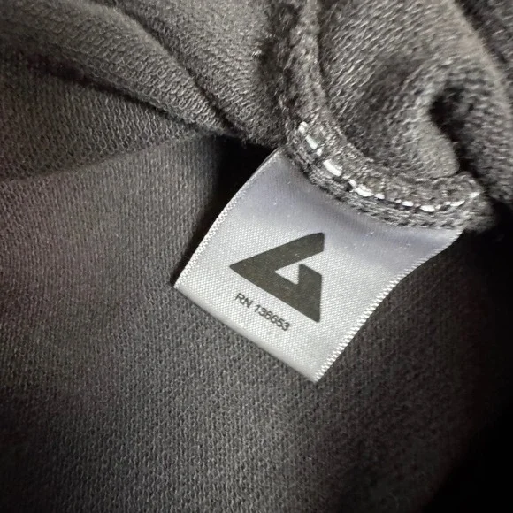 NWOT American Giant Women's Moto Dress M Black Long Sleeve Athleisure - Picture 6 of 13